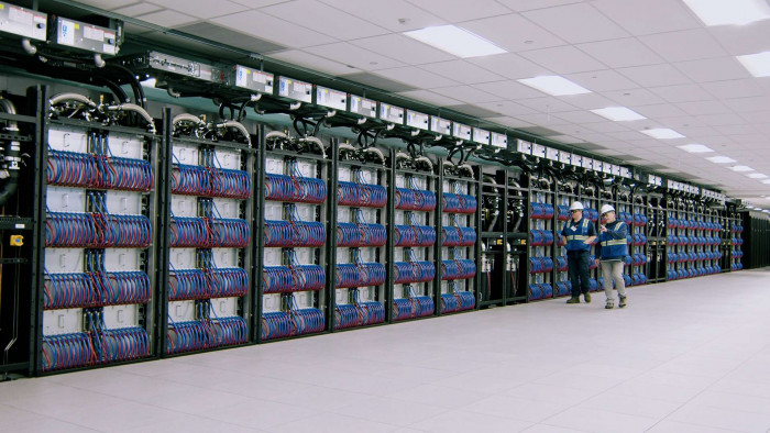 Der Aurora-Supercomputer ... (Bild: Intel)
