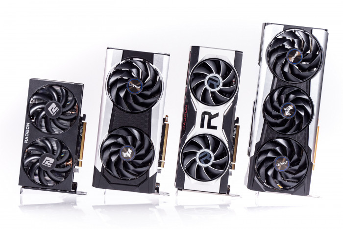 RX 6600 XT vs RX 6650 XT vs RX 6700 XT vs RX 6750 XT (Bild: Golem.de)