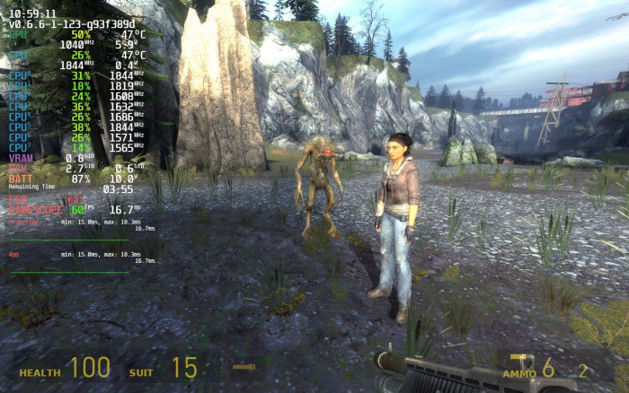 HL2 Ep2 mit sehr hohen Details (Rechte: Valve, Screenshot: Golem.de)