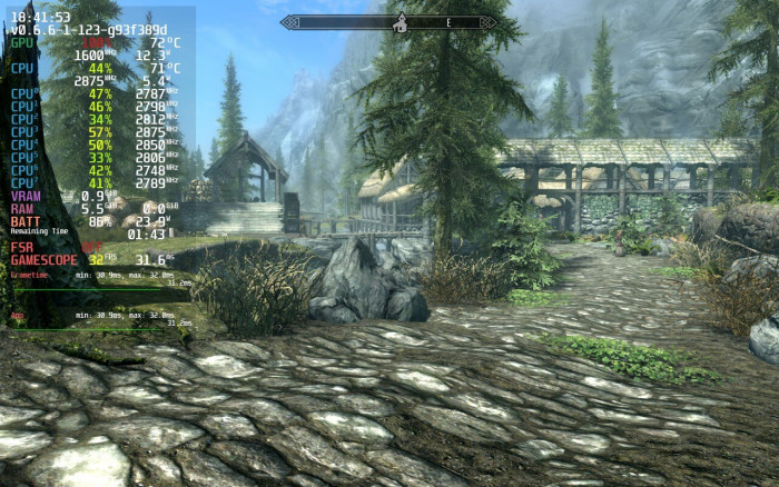 TES5 Skyrim SE mit ultrahohen Details (Bild: Bethesda, Screenshot: Golem.de)