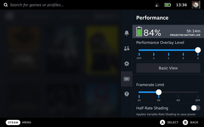 ... führt zum mächtigen Performance-Reiter samt Akkulaufzeit. (Bild: Golem.de)