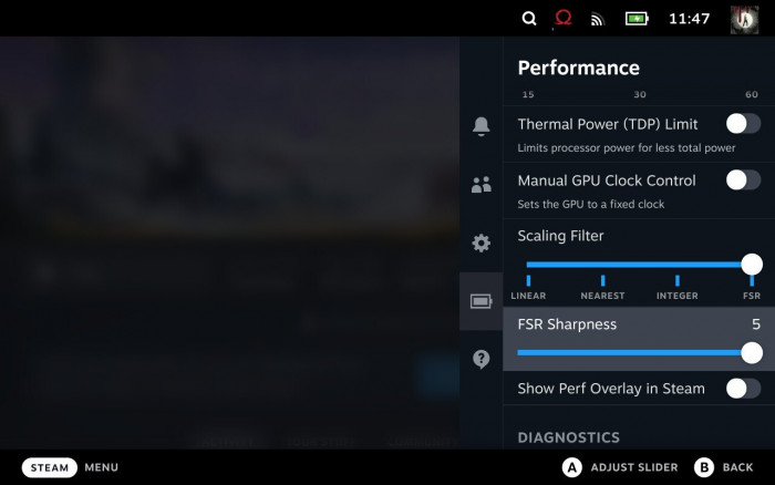 ... und global FSR-Upscaling einschalten. (Bild: Golem.de)