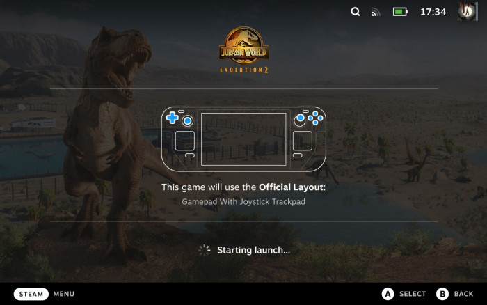 ... nutzt das offizielle Controller-Layout ... (Bild: Golem.de)