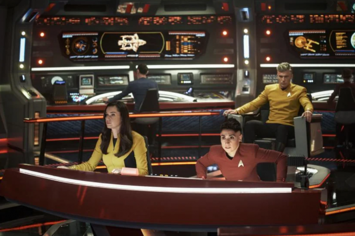 Die Brücke der Enterprise im Retro-Stil (Bild: Paramount/Startrek.com)