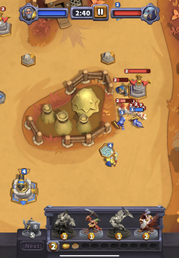 Die Balliste in der rechten Lane können wir erobern. (Bild: Blizzard / Screenshot: Golem.de)