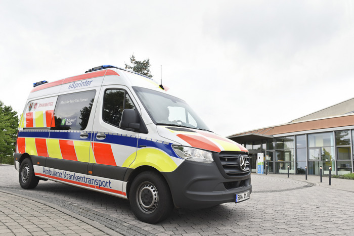 eSprinter als Rettungswagen (Bild:Mercedes-Benz)