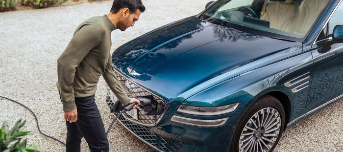 Genesis Electrified G80 (Bild: Genesis)