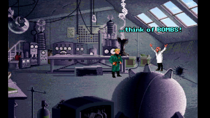 Die Nazis machen keinen Hehl daraus, dass sie in der Technologie von Atlantis großes Potenzial sehen. (Quelle: Lucasarts/Medienagentur Plassma)