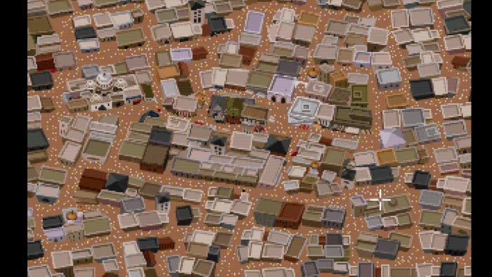 Bewusst verwirrend: In den Straßen von Algerien muss Indiana Jones einen Mann verfolgen und darf dabei nicht die Übersicht verlieren. (Quelle: Lucasarts/Medienagentur Plassma)