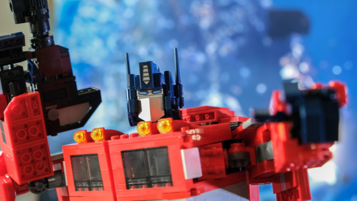 Lego Optimus Prime 10302 (Bild: Oliver Nickel/Golem.de)