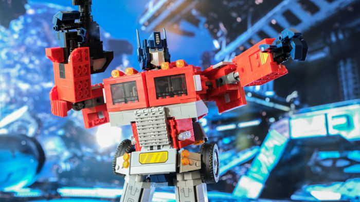 Lego Optimus Prime 10302 (Bild: Oliver Nickel/Golem.de)
