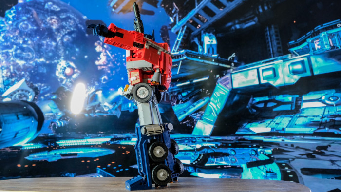 Lego Optimus Prime 10302 (Bild: Oliver Nickel/Golem.de)