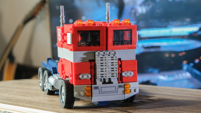Optimus Prime im Truck-Modus (Bild: Oliver Nickel/Golem.de)