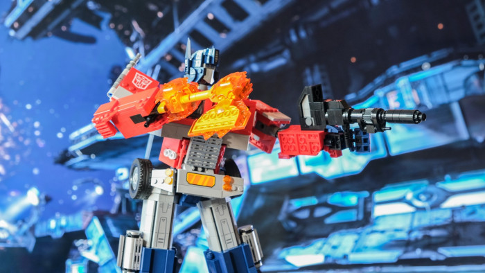 Lego Optimus Prime 10302 (Bild: Oliver Nickel/Golem.de)