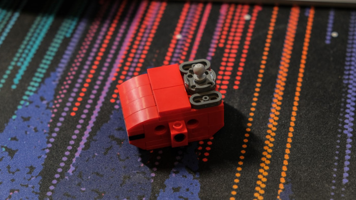 Aufbau von Lego Optimus Prime 10302 (Bild: Oliver Nickel/Golem.de)