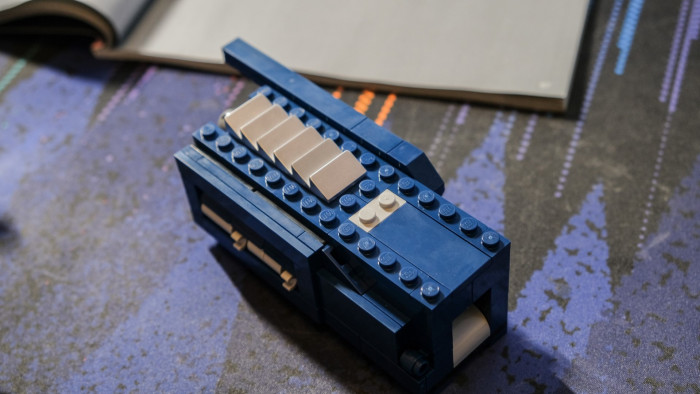 Aufbau von Lego Optimus Prime 10302 (Bild: Oliver Nickel/Golem.de)