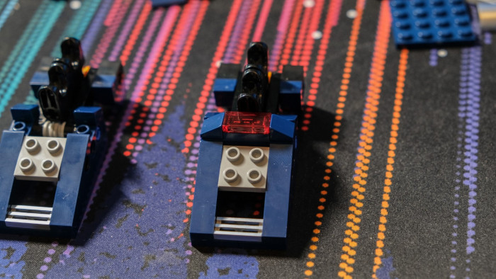 Aufbau von Lego Optimus Prime 10302 (Bild: Oliver Nickel/Golem.de)