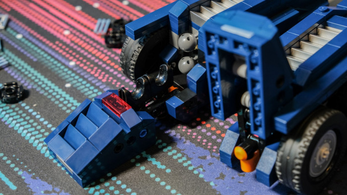 Aufbau von Lego Optimus Prime 10302 (Bild: Oliver Nickel/Golem.de)