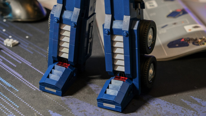 Aufbau von Lego Optimus Prime 10302 (Bild: Oliver Nickel/Golem.de)