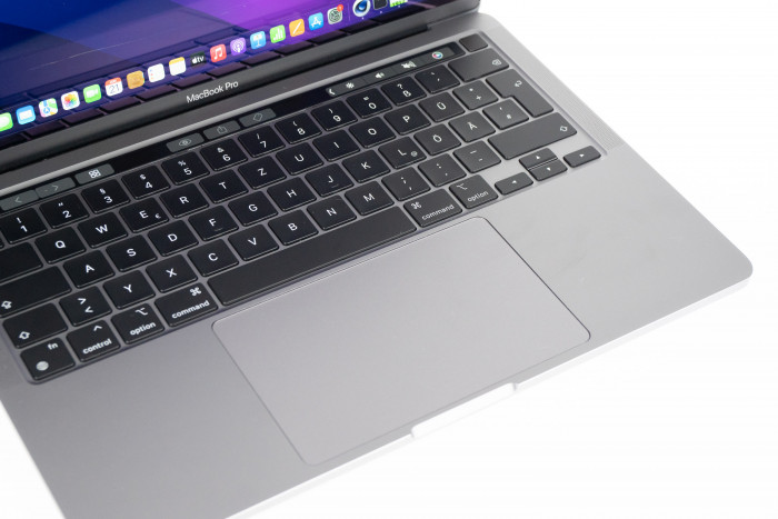 Großes Trackpad (Bild: Martin Wolf/Golem.de)