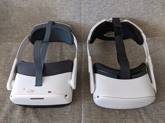 Pico Neo 3 Link und Meta Quest 2 (Bild: Achim Fehrenbach)