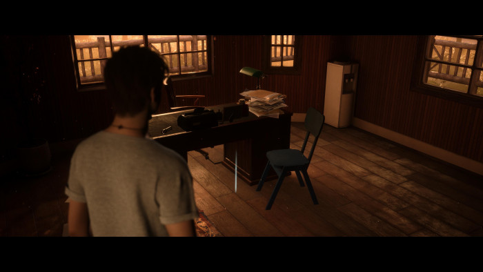 Nur selten können wir uns so wie hier halbwegs frei bewegen. (Bild: Supermassive Games/Screenshot: Golem.de)