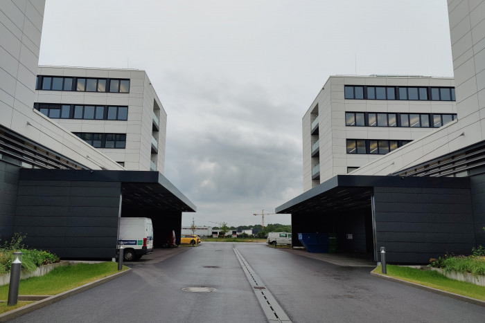 Im Mai 2022 war auf dem Gelände aber noch nicht viel los. (Foto: Friedhelm Greis/Golem.de)