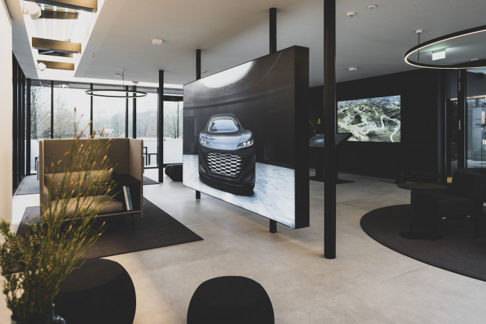 Charging Hub von Audi in N&uuml;rnberg (Bild: Audi)