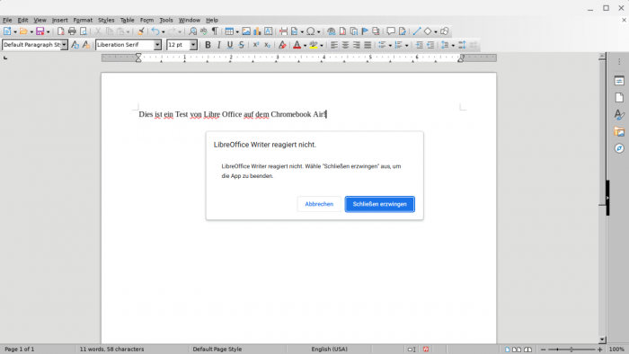 ...und wenn doch, st&uuml;rzen sie sp&auml;testens nach dem Ruhemodus ab. (Screenshot: Martin Wolf / Golem.de)