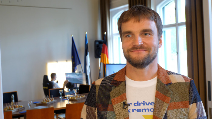 Enn Laansoo ist der Gründer von Elmo. (Bild: Martin Wolf / Golem.de)