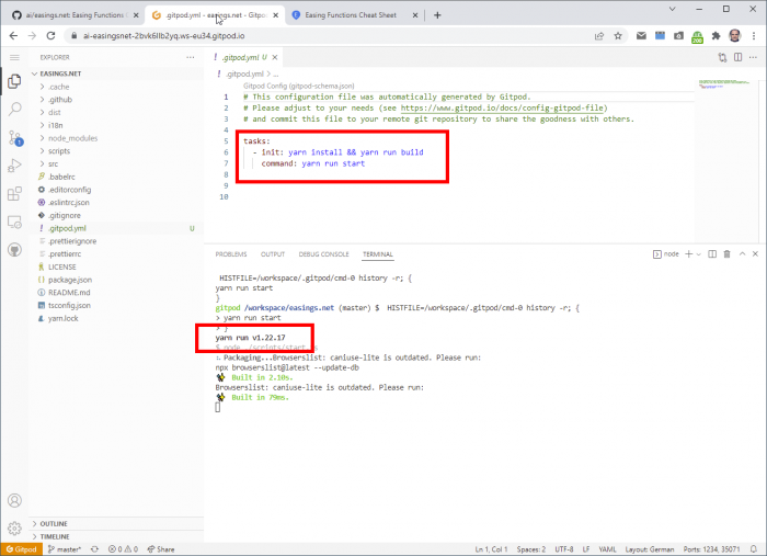 Visual Studio Code im Web mit Gitpod: Ein Gewinn für jede Tool-Sammlung ...