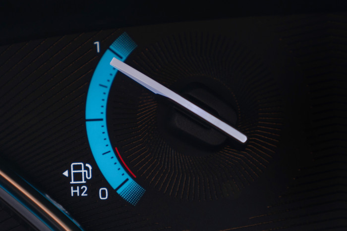 Die drei Tanks fassen maximal 4,4 kg Wasserstoff. (Foto: Opel)