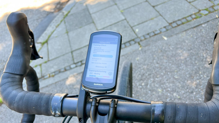 Die Auswertung nach Abschluss der Tour (Foto: Steinlechner/Golem.de)