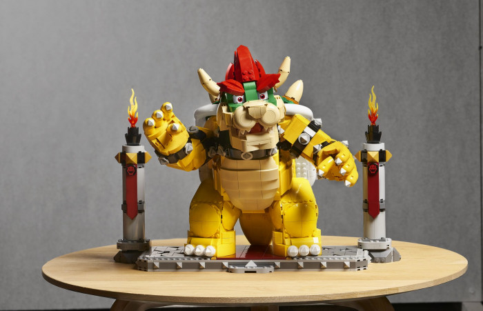 Das neue Lego-Set "Der mächtige Bowser" (Bild: Lego)