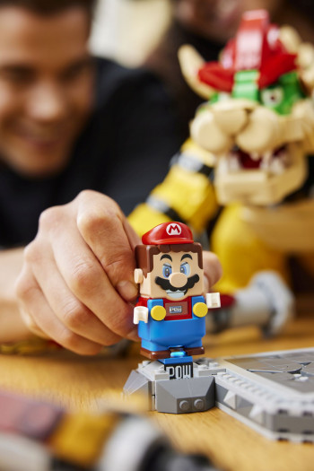 Das neue Lego-Set "Der mächtige Bowser" (Bild: Lego)