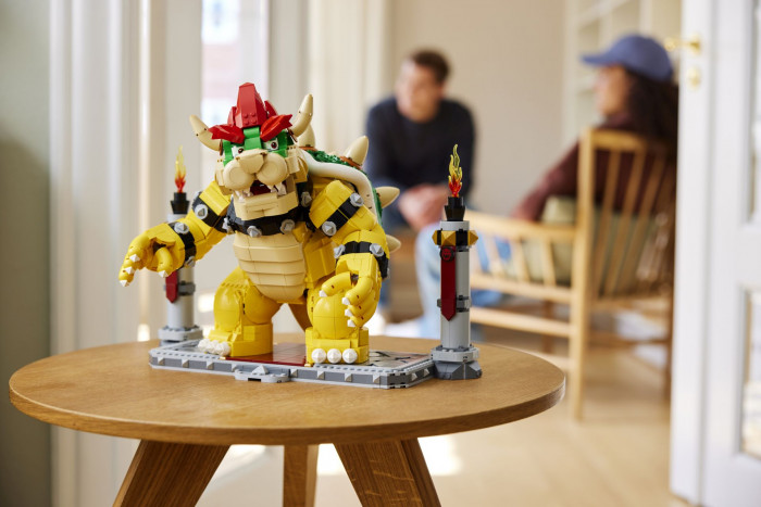 Das neue Lego-Set "Der mächtige Bowser" (Bild: Lego)