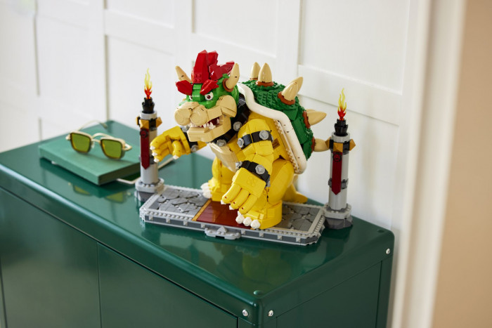 Das neue Lego-Set "Der mächtige Bowser" (Bild: Lego)