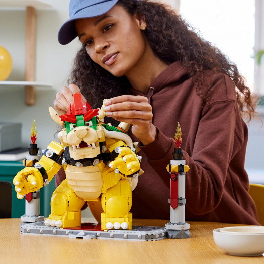 Das neue Lego-Set "Der mächtige Bowser" (Bild: Lego)