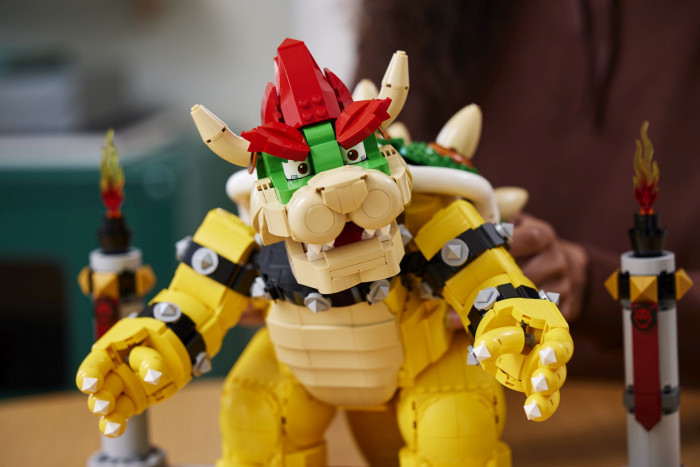 Das neue Lego-Set "Der mächtige Bowser" (Bild: Lego)
