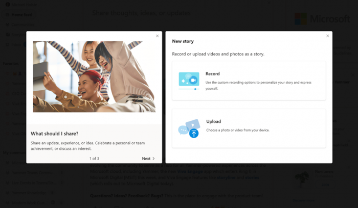 Microsoft Viva Engage (Bild: Microsoft)
