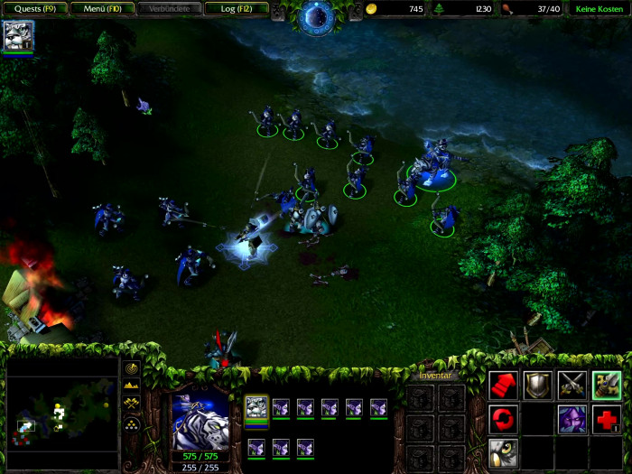 Dieser z&auml;he Bursche l&auml;sst sich nur mit einer Horde Bogensch&uuml;tzen bew&auml;ltigen. (Bild: Blizzard Entertainment/Screenshot: Medienagentur Plassma)