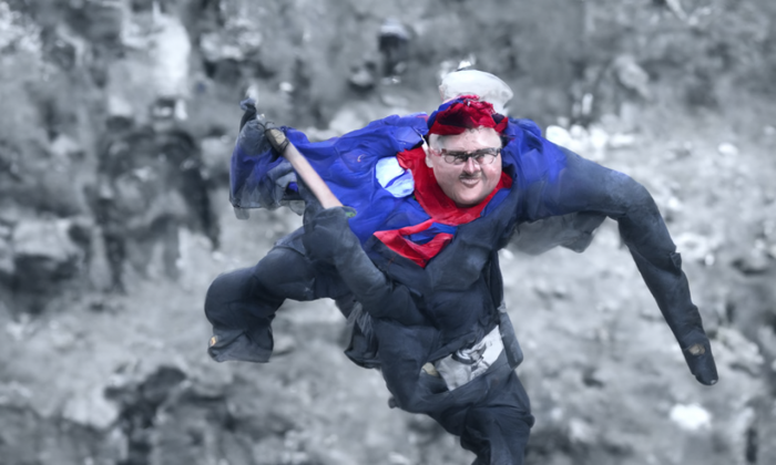 Prompt: Held (Bild: Martin Wolf/Golem.de - Disco Diffusion 2022)