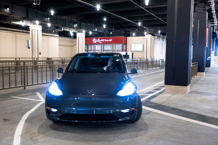 Las-Vegas-Loop-Station unter dem Resorts World Las Vegas (Bild: Resorts World Las Vegas)