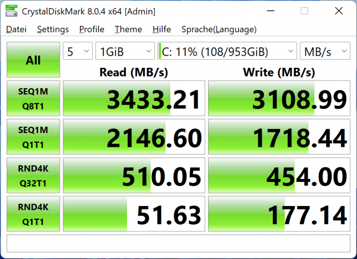 Schnelle SSD (Bild: Oliver Nickel/Golem.de)
