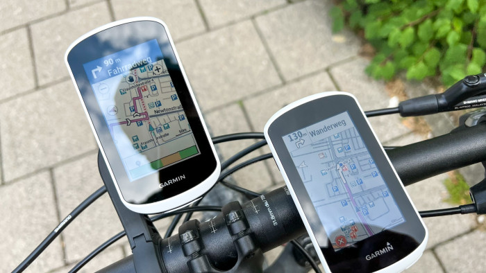 Hier kann man gut sehen, wie der Explore 2 einen Umweg um ein verkehrsreiches Gebiet vorschlägt. (Foto: P. Steinlechner/Golem.de)