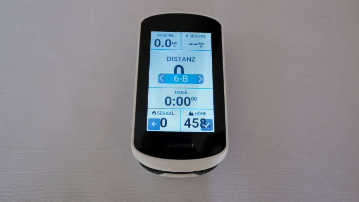 Die Trainingsseiten lassen sich individuell einstellen. (Foto: P. Steinlechner/Golem.de)