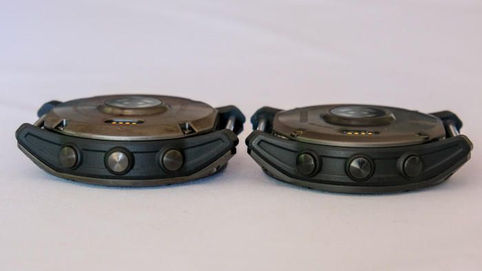 Hier ist gut zu sehen, wo die Endruo 2 (links) den zusätzlichen Akkuplatz her hat. (P. Steinlechner/Golem.de)