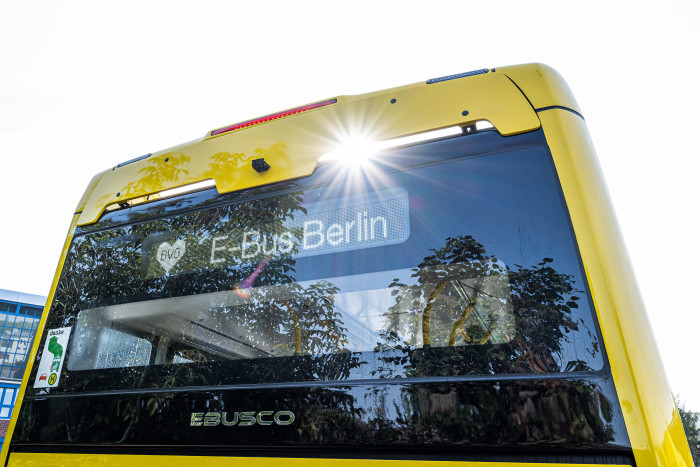 Der neue Ebusco-Bus für die BVG (Bild: BVG/Andreas Süß)