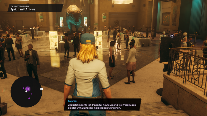 Ab und zu sind wir in längeren Missionen in Gebäuden unterwegs. (Bild: Deep Silver/Screenshot: Golem.de)