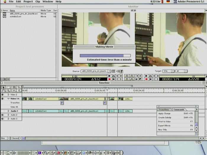 Videoschnitt mit Premiere Pro und iMovie sind kein Problem. (Bild: Martin Wolf / Golem.de)